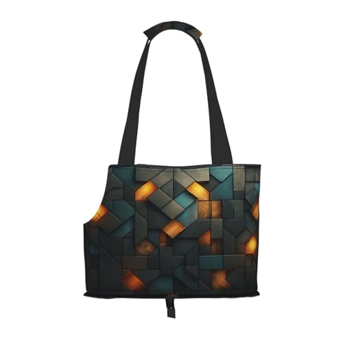 Abstrakte Wandtasche für Hunde, Haustier-Tragetasche, Tasche für kleine Hunde, Katzen, Welpen Abstrakte Wandtasche für Hunde, Haustier-Tragetasche, Tasche für kleine Hunde, Katzen, Welpen von HMBGFW