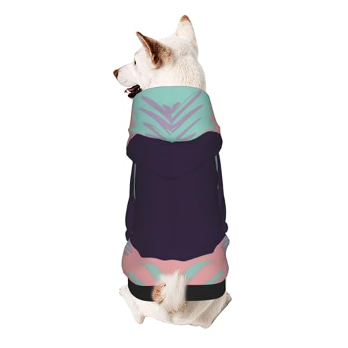 Black Sun Hunde-Kapuzenpullover, weiche und atmungsaktive Haustierkleidung für kleine bis große Hunde, stilvolle und bequeme Hundekleidung von HMBGFW