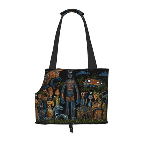 Brasilianische Amazon-Indianer-Hunde-Geldbörse, Haustier-Tragetasche, Tasche für kleine Hunde, Katzen, Welpen Brasilianische Amazon-Indianer-Hunde-Geldbörse, Haustier-Tragetasche, Tasche für kleine Hunde, Katzen, Welpen von HMBGFW