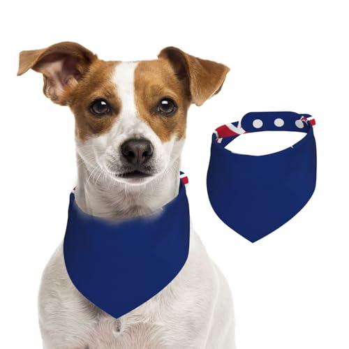 Hundehalstuch mit neuseeländischer Flagge, waschbar, für kleine bis große Haustiere, Schal für Mädchen oder Jungen, Haustierzubehör Hundehalstuch mit neuseeländischer Flagge, waschbar, für kleine bis große Haustiere, Schal für Mädchen oder Jungen, Haustierzubehör von HMBGFW