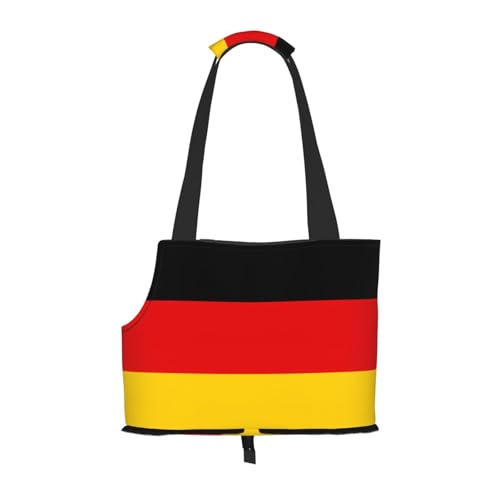 Hundetasche mit deutscher Flagge, Haustier-Tragetasche, Tasche für kleine Hunde, Katzen, Welpen Hundetasche mit deutscher Flagge, Haustier-Tragetasche, Tasche für kleine Hunde, Katzen, Welpen von HMBGFW