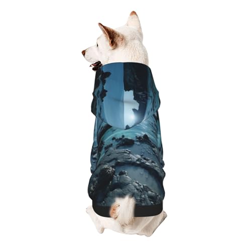 Reefs by The Sea Hunde-Kapuzenpullover, weiche und atmungsaktive Haustierkleidung für kleine bis große Hunde, stilvolle und bequeme Hundekleidung von HMBGFW