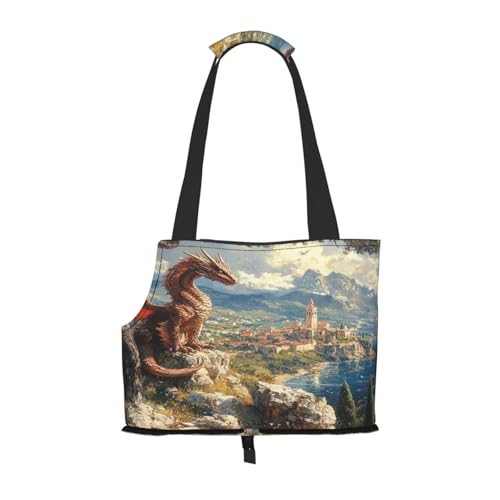 Riesige Drachen-Hunde-Geldbörse, Haustier-Tragetasche, Tasche für kleine Hunde, Katzen, Welpen Riesige Drachen-Hunde-Geldbörse, Haustier-Tragetasche, Tasche für kleine Hunde, Katzen, Welpen von HMBGFW