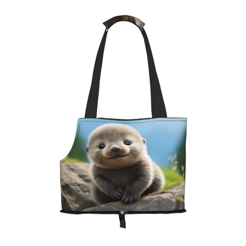 Süße Otter Hunde-Geldbörse, Haustier-Tragetasche, Tasche für kleine Hunde, Katzen, Welpen Süße Otter Hunde-Geldbörse, Haustier-Tragetasche, Tasche für kleine Hunde, Katzen, Welpen von HMBGFW