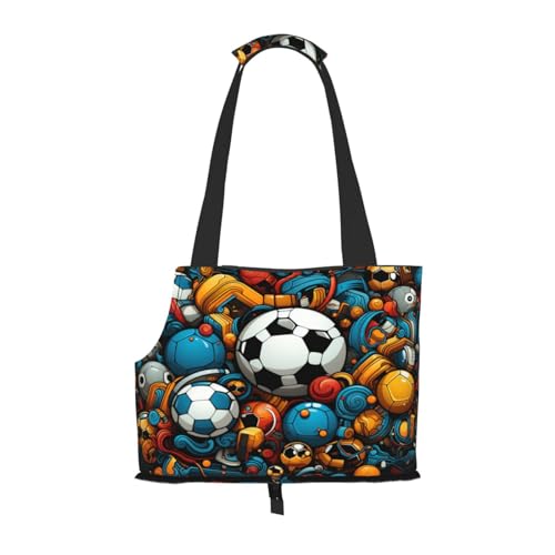 The Happy World of Soccer Hunde-Geldbörse, Haustier-Tragetasche, Tasche für kleine Hunde, Katzen, Welpen The Happy World of Soccer Hunde-Geldbörse, Haustier-Tragetasche, Tasche für kleine Hunde, Katzen, Welpen von HMBGFW