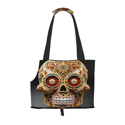 Totenkopf-Hunde-Geldbörse, Haustier-Tragetasche, Tasche für kleine Hunde, Katzen, Welpen Totenkopf-Hunde-Geldbörse, Haustier-Tragetasche, Tasche für kleine Hunde, Katzen, Welpen von HMBGFW