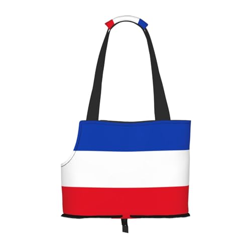 Tragetasche für Hunde, Motiv: Flagge des Kantons Schleswig-Holstein, Tragetasche für kleine Hunde, Katzen, Welpen Tragetasche für Hunde, Motiv: Flagge des Kantons Schleswig-Holstein, Tragetasche für kleine Hunde, Katzen, Welpen von HMBGFW