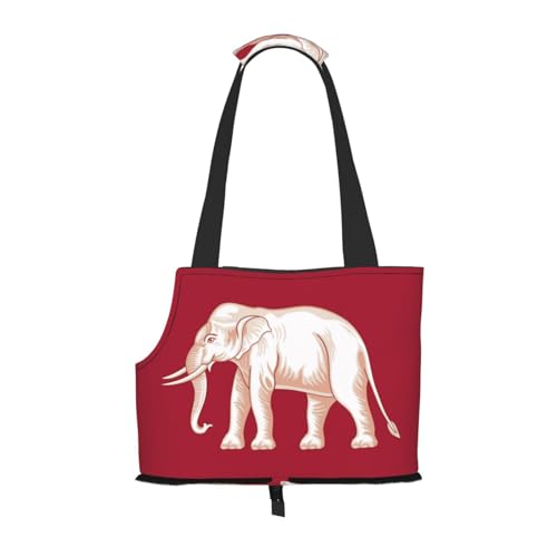 Tragetasche für Hunde mit siamesischer Souveränitätsflagge, Haustier-Tragetasche, Tasche für kleine Hunde, Katzen, Welpen Tragetasche für Hunde mit siamesischer Souveränitätsflagge, Haustier-Tragetasche, Tasche für kleine Hunde, Katzen, Welpen von HMBGFW