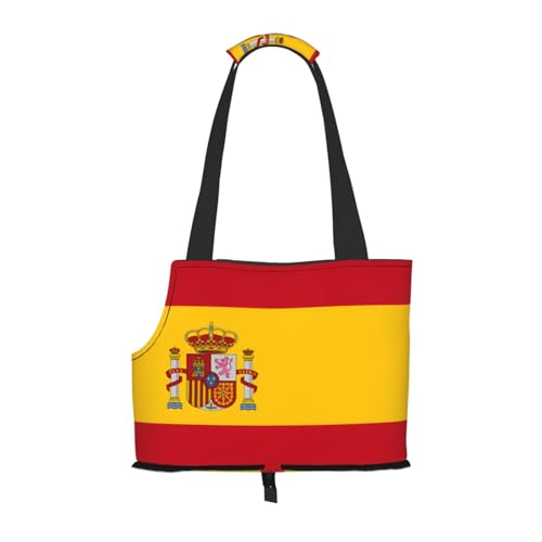 Tragetasche für Hunde mit spanischer Flagge, Tragetasche für kleine Hunde, Katzen, Welpen Tragetasche für Hunde mit spanischer Flagge, Tragetasche für kleine Hunde, Katzen, Welpen von HMBGFW