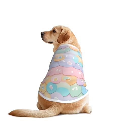Unregelmäßige, bunte Puzzle-T-Shirts für Hunde, Hundekleidung für große und mittelgroße Hunde, bequeme Hunde-Shirts, perfekt für den täglichen Gebrauch Unregelmäßige, bunte Puzzle-T-Shirts für Hunde, Hundekleidung für große und mittelgroße Hunde, bequeme Hunde-Shirts, perfekt für den täglichen Gebrauch von HMBGFW