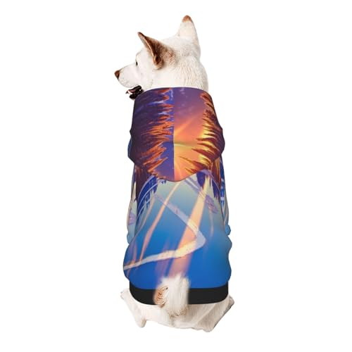 Winter Beauty Hunde-Kapuzenpullover, weiche und atmungsaktive Haustierkleidung für kleine bis große Hunde, stilvolle und bequeme Hundekleidung von HMBGFW