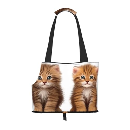 Zwei süße Katzen-Hunde-Geldbörse, Haustier-Tragetasche, Tasche für kleine Hunde, Katzen, Welpen von HMBGFW