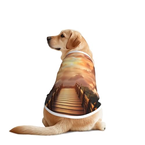 xianxia Fantasy Haustier-T-Shirts für Hunde, Hundekleidung für große und mittelgroße Hunde, bequeme Hunde-Shirts, perfekt für den täglichen Gebrauch von HMBGFW
