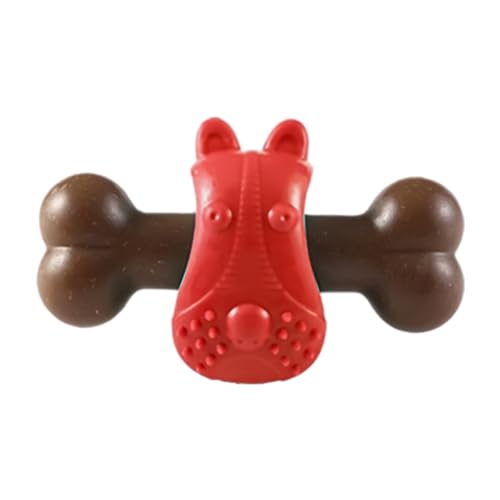 HMLTD Hundeknochen-Kauspielzeug,Langlebiges und harmloses Welpenspielzeug, Kauspielzeug für Welpen - Haustierspielzeug für Hunde zur Zahnreinigung für kleine, mittelgroße und große Hunderassen von HMLTD