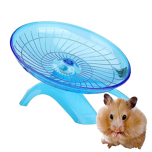 Rad für Hamster - Superleise Laufrad für Hamster - Superleise Laufräder aus 7-Zoll-Acryl für Rennmäuse, Kleintierspielzeug, Hamsterzubehör und Geschenke Hmltd von HMLTD