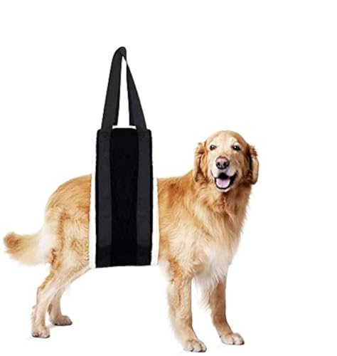 Hnyg Hebe-Geschirr mit Schlinge für Hinterbeine, Hundeheber, Haustierschlinge, Hundeschlaufe, Bein, Hosenträger, Schwarz Hnyg Hebe-Geschirr mit Schlinge für Hinterbeine, Hundeheber, Haustierschlinge, Hundeschlaufe, Bein, Hosenträger, Schwarz von HNYG