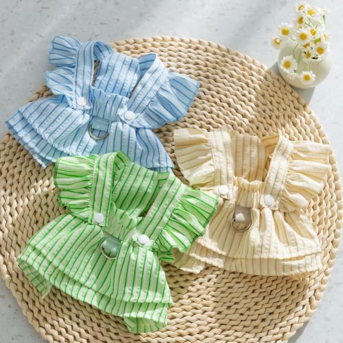 3 stücke Frühling/Sommer Hund Streifen Traktion Kleine Fliegende Ärmel Trägerkleid Katze Kleid Haustier Hund Kleidung Hundekleider für kleine Hunde 3 stücke Frühling/Sommer Hund Streifen Traktion Kleine Fliegende Ärmel Trägerkleid Katze Kleid Haustier Hund Kleidung Hundekleider für kleine Hunde von HOCEDO