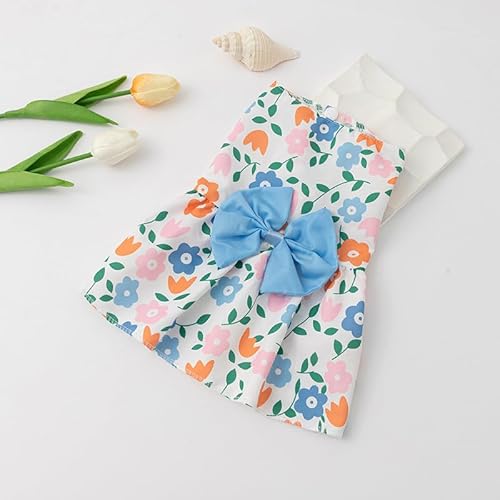 Hunde-Prinzessin-Kleid, Bedruckt, Sommer, mit Schleife, Knopf, süß, niedlich, Welpe, Katze, Rock, dünn, Haustiere, Hochzeit, Party, Kleidung Hunde-Prinzessin-Kleid, Bedruckt, Sommer, mit Schleife, Knopf, süß, niedlich, Welpe, Katze, Rock, dünn, Haustiere, Hochzeit, Party, Kleidung von HOCEDO