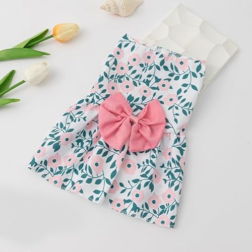 Hunde-Prinzessin-Kleid, Bedruckt, Sommer, mit Schleife, Knopf, süß, niedlich, Welpe, Katze, Rock, dünn, Haustiere, Hochzeit, Party, Kleidung Hunde-Prinzessin-Kleid, Bedruckt, Sommer, mit Schleife, Knopf, süß, niedlich, Welpe, Katze, Rock, dünn, Haustiere, Hochzeit, Party, Kleidung von HOCEDO