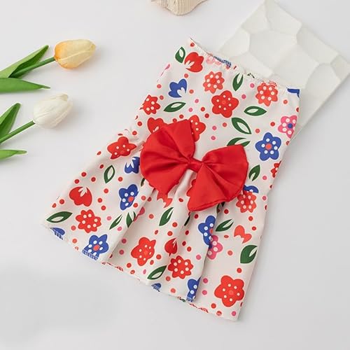 Hunde-Prinzessin-Kleid, Bedruckt, Sommer, mit Schleife, Knopf, süß, niedlich, Welpe, Katze, Rock, dünn, Haustiere, Hochzeit, Party, Kleidung Hunde-Prinzessin-Kleid, Bedruckt, Sommer, mit Schleife, Knopf, süß, niedlich, Welpe, Katze, Rock, dünn, Haustiere, Hochzeit, Party, Kleidung von HOCEDO
