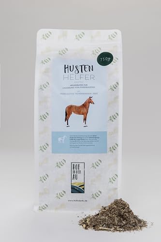 Hustenhelfer, Atemwegskräuter für Pferde zur Linderung von Pferdehusten, 100% natürliche Qualität, 750g von HOF IN DER AU