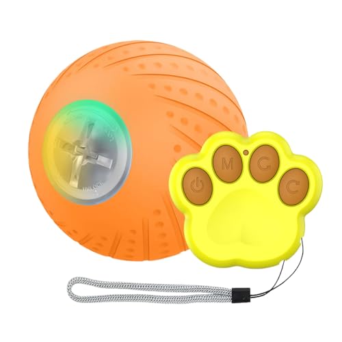 HOJIOESRD Katzenspielzeug, sicheres Aufladen, geräuscharme Fernbedienung, Hindernisvermeidung, gut für die Zähne und Nicht schädlich. Lärm, Englisches Orange, Fernbedienung HOJIOESRD Katzenspielzeug, sicheres Aufladen, geräuscharme Fernbedienung, Hindernisvermeidung, gut für die Zähne und Nicht schädlich. Lärm, Englisches Orange, Fernbedienung von HOJIOESRD