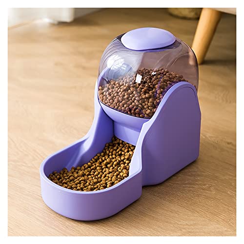 Hunde-Wassernapf-Spender, automatischer Hunde-Futterspender, Schwerkraft-Nachfüllung, leicht zu reinigen, selbsternährender Katzen-Wasserspender for kleine große Haustiere, Welpen, Kätzchen, Kaninchen von HOLABONITA