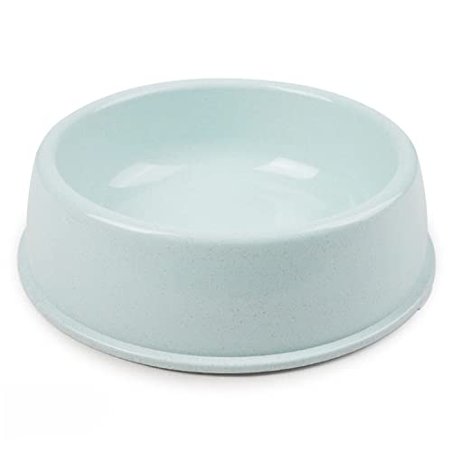 Pet Bowl Pet Dog Food oder Water Feeding Bowl (Color : Blu, Size : S) von HOLABONITA