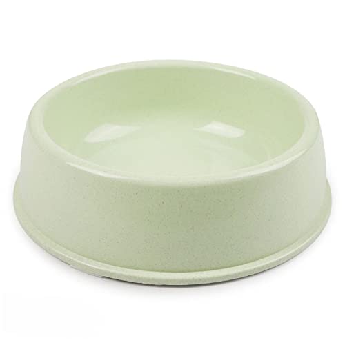 Pet Bowl Pet Dog Food oder Water Feeding Bowl (Color : Green, Size : M) von HOLABONITA