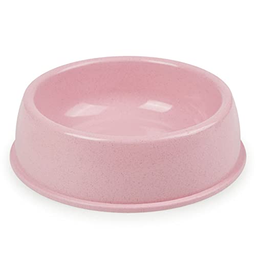 Pet Bowl Pet Dog Food oder Water Feeding Bowl (Color : Rose, Size : L) von HOLABONITA