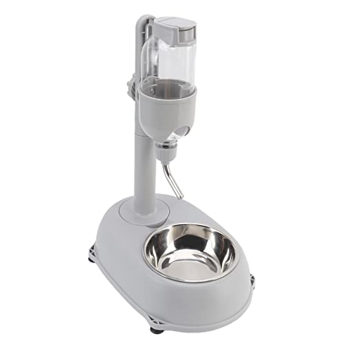 Pet Standing Water Dispenser Feeder Bowl, 500ml No Tropf Automatische Wasserflasche Futterspender for Katzen Hunde Pet Standing Water Dispenser Feeder Bowl, 500ml No Tropf Automatische Wasserflasche Futterspender for Katzen Hunde von HOLABONITA