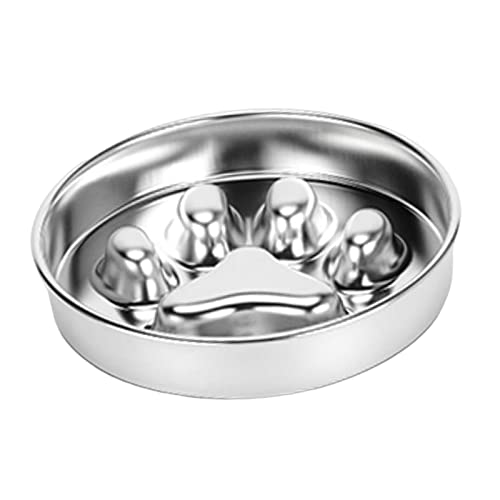 Slow-Feeder-Hundenäpfe, Edelstahl-Welpen-Futternapf-Puzzle-Näpfe, Hundenapf-Futterteller, Slow-Eating-Napf, Haustier-Futternapf, Haustierzubehör von HOLABONITA