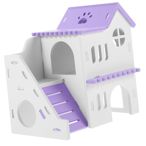 HOLIDYOYO 1 Satz Kleintierhaus aus Multifunktionale Hütte für Meerschweinchen und Hamster Robust und Langlebig als Versteck oder Spieltunnel Süßes Design für Käfigdekoration HOLIDYOYO 1 Satz Kleintierhaus aus Multifunktionale Hütte für Meerschweinchen und Hamster Robust und Langlebig als Versteck oder Spieltunnel Süßes Design für Käfigdekoration von HOLIDYOYO