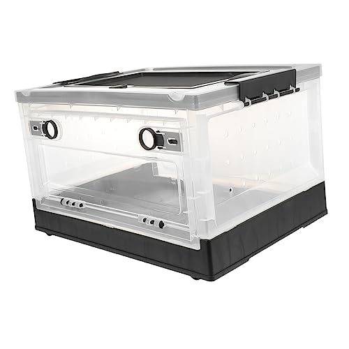 HOLIDYOYO 1 Satz Terrarium hamsterhaus Hamster käfig Haustierhaus Hamsternest kaschieren Hamsterkäfig groß drinnen Nistkästen für Haustiere Käfige Haustierkäfig Igel Inkubator Plastik Black von HOLIDYOYO
