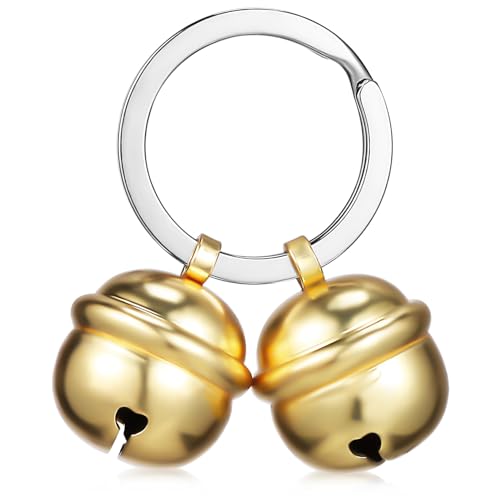 HOLIDYOYO 1 Set Kupfer Kragen Glocke Welpen Kragen Glocken Kompakte Haustier Kragen Glocken Tags von HOLIDYOYO
