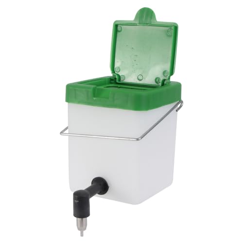 HOLIDYOYO 1 Stück Automatischer Trinkbrunnen für Kaninchen Wasserschale mit Auslaufsicherer Funktion Leicht zu Reinigen Installieren für Haustierbesitzer Zufällige Farbe Zufällige Farbe von HOLIDYOYO