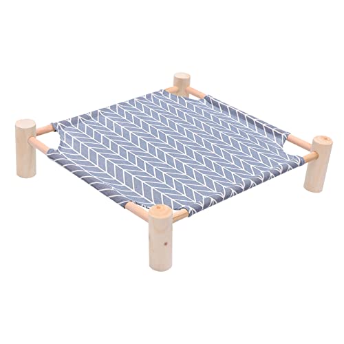 HOLIDYOYO 1 Stück Holz Haustierbett für Katzen und Hunde Abnehmbares Langlebiges Design für Drinnen und Draußen Atmungsaktive Baumwoll Bezüge Perfekter Schlafplatz für Haustiere HOLIDYOYO 1 Stück Holz Haustierbett für Katzen und Hunde Abnehmbares Langlebiges Design für Drinnen und Draußen Atmungsaktive Baumwoll Bezüge Perfekter Schlafplatz für Haustiere von HOLIDYOYO