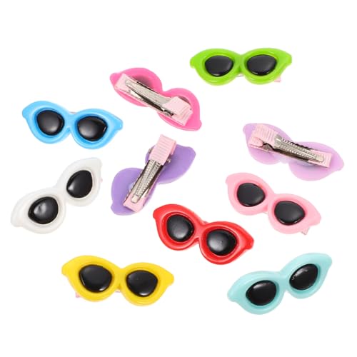 HOLIDYOYO 10 Stück Bunte Hund Haarspangen Sonnenbrillen Design Dekorative Sommer Pet Haarclips Leicht Praktisch für Fotoshootings Party und Urlaubsschmuck HOLIDYOYO 10 Stück Bunte Hund Haarspangen Sonnenbrillen Design Dekorative Sommer Pet Haarclips Leicht Praktisch für Fotoshootings Party und Urlaubsschmuck von HOLIDYOYO