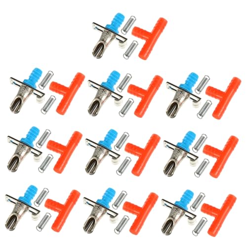 HOLIDYOYO 10 Stück Teiliges Kaninchen Trinkflasche mit Doppelzugfeder Automatischer Wasserspender für Kaninchen Frettchen Chinchillas Auslaufsicher Leicht zu Reinigen Praktische von HOLIDYOYO