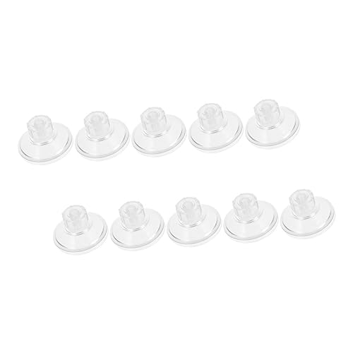HOLIDYOYO 10Stücke Saugnapf mit Gewinde Hochtransparente Saugnäpfe für Aquarien und Inkubatoren Starke Haltekraft für Glasoberflächen zu Installieren Langlebig HOLIDYOYO 10Stücke Saugnapf mit Gewinde Hochtransparente Saugnäpfe für Aquarien und Inkubatoren Starke Haltekraft für Glasoberflächen zu Installieren Langlebig von HOLIDYOYO