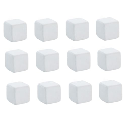 HOLIDYOYO 12 Stück Teiliges Calcium Mineralblock für Süßwasser Aquarien und Landschildkröten Natürlicher Mineralstoff zur Wasserstabilisierung und Gesunden Kiefersicherung Sicher für von HOLIDYOYO