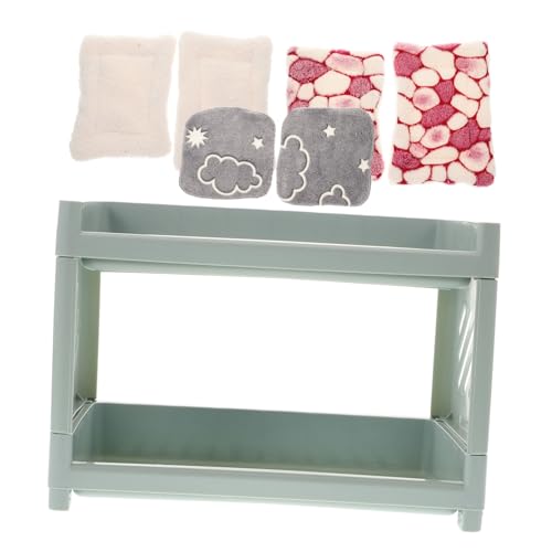 HOLIDYOYO 1Satz Bequemes Hamsternest Multifunktionales Etagenbett für Meerschweinchen Käfighamsterbett Gemütliches Schlafzubehör für Kleine Haustiere Bett Decken HOLIDYOYO 1Satz Bequemes Hamsternest Multifunktionales Etagenbett für Meerschweinchen Käfighamsterbett Gemütliches Schlafzubehör für Kleine Haustiere Bett Decken von HOLIDYOYO