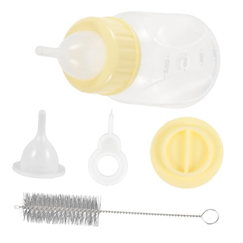 HOLIDYOYO 1Satz Kleines Haustier Stillflaschen Set Squeeze Fütterungsflasche für Welpen und Kätzchen Praktische Fütterungshilfe für Neugeborene Reinigen HOLIDYOYO 1Satz Kleines Haustier Stillflaschen Set Squeeze Fütterungsflasche für Welpen und Kätzchen Praktische Fütterungshilfe für Neugeborene Reinigen von HOLIDYOYO