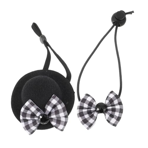 HOLIDYOYO 1Satz Mini Mütze Für Kleine Verstellbare Hamstermütze Mit Fliege Für Haustier Cosplay Geburtstagsfeiern Und Besondere Anlässe Sicher Und Bequem Aus Hochwertigem Material von HOLIDYOYO