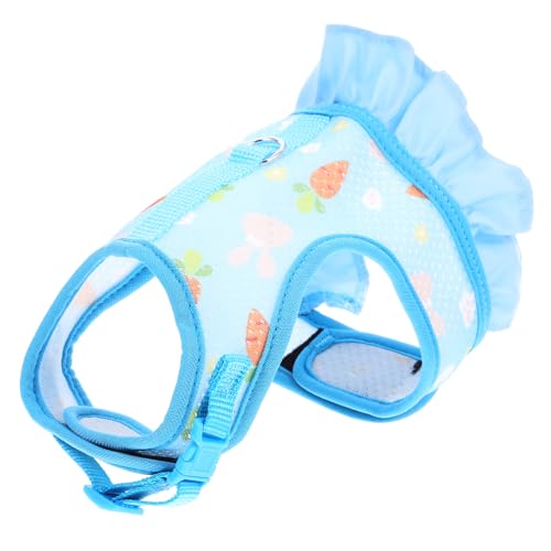 HOLIDYOYO 1Satz Verstellbares Hasengeschirr und Leine Set Bequemes Bunny Geschirr für Kleine Sicheres und Design für im Freilaufgehege HOLIDYOYO 1Satz Verstellbares Hasengeschirr und Leine Set Bequemes Bunny Geschirr für Kleine Sicheres und Design für im Freilaufgehege von HOLIDYOYO