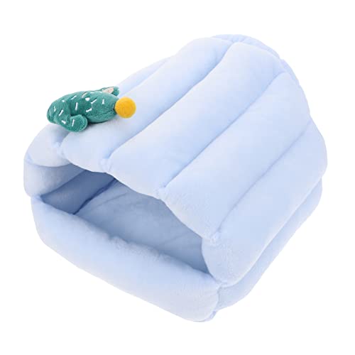 HOLIDYOYO 1Stück Hamster Warmes Kuschelnest Aus Baumwolle Für Kleintiere Schlafhaus Für Hamster Meerschweinchen Und Andere Nager Und Gemütlich Perfekter von HOLIDYOYO