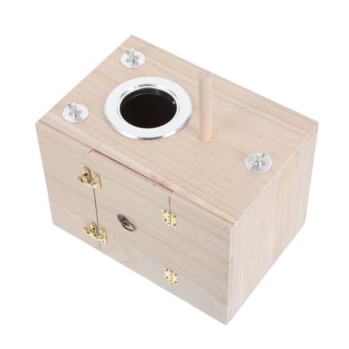 HOLIDYOYO 1Stück Vogelzuchtbox Aus Holz Großes Vogelhaus Für Sicheres Und Langlebiges Für Vogelzucht Für Beobachtungen Für Vogelarten von HOLIDYOYO