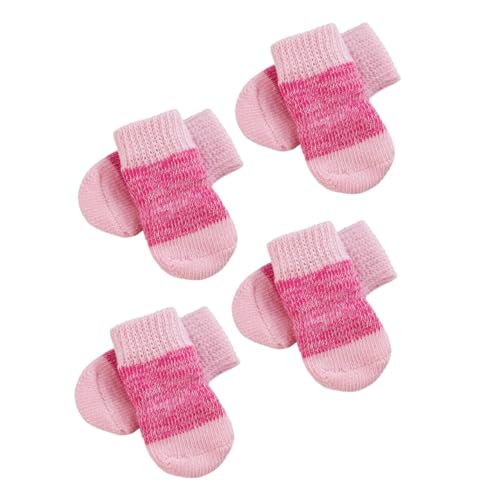 HOLIDYOYO 2 Sätze Weiche Rutsch Hundesocken aus Elastischem Polyester Komfortable rutschfeste Pfotenschutzsocken für Kleine und Mittlere Hunde Hautfreundlich Langlebig und Sicher HOLIDYOYO 2 Sätze Weiche Rutsch Hundesocken aus Elastischem Polyester Komfortable rutschfeste Pfotenschutzsocken für Kleine und Mittlere Hunde Hautfreundlich Langlebig und Sicher von HOLIDYOYO
