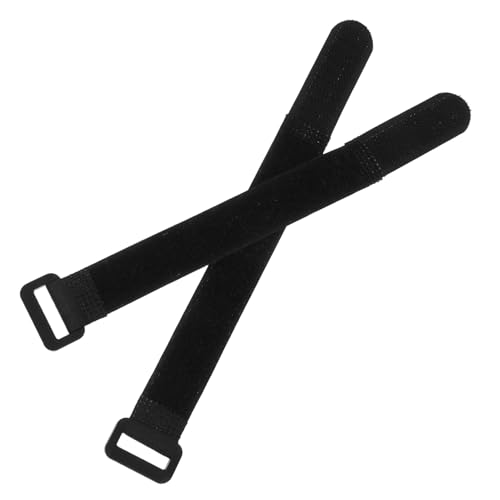 HOLIDYOYO 2 Stück Anti-Verhaken-Hahnhalsband Kragen Hahn Halsband Hahn krähende krähsicheres Halsband Hühnerhalsband Anti-Krähen- krähsichere Nackenbänder Nylon Black von HOLIDYOYO