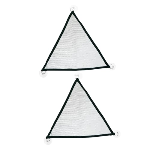 HOLIDYOYO 2 Stück Bartagamen Hängematte aus Atmungsaktivem Mesh Langlebige Reptilienliege zur Erweiterung des Lebensraums Grün für Terrarien und Kletterechsen von HOLIDYOYO